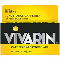 Vivarin Tablets Alertness Aid, 40 Count, 1 box