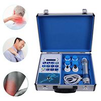 Funwill Shockwave Therapy Machine for Pain, 110V Professional ED Extracorporeal Shockwave Machine, Deep Tissue Percussion Body Relax Muscle Pain Relief Massager ED Treatment for Home Use
