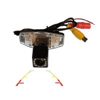 LED HD CCD Night & Adjustable Angle Car Rear View Camera for Honda Accord/Inspire / Spirior/Honda Civic VII VIII/Honda City 4D & Waterproof and Shockproof Reversing Backup Camera (12 LED)