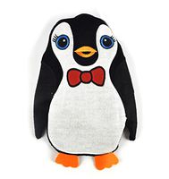 Hot Chick Bow Tie Penguin Knitted Cover Hot Water Bottle