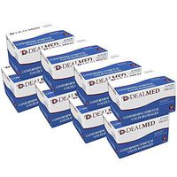 Dealmed 3" Sterile Conforming Stretch Gauze Bandages, 4.1 Yards Stretched, 12 Rolls/Box - 96 Count