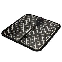 zroven EMS Foot Massager Foldable Pulse Electric Vibration Muscle Stimulator Relaxtion Machine Wireless Feet Vibrator Physiotherapy