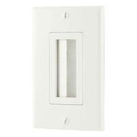 Ge(r) 35285 Single-Brush Wall Plate 7.20in. x 4.75in. x 0.40in.