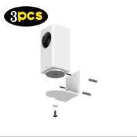 (Pack of 3) Wyze Cam Pan Wall Mount Holder for Wyze Camera Wall Mount Bracket for Wyze Cam 1080p HD Camera and iSmart Alarm Spot Camera,Outdoor and Indoor Use,Full Install Kit to Protect from Dust/Dro