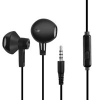 in-Ear Earbud Headphone with Microphone, Ergonomic Comfort-Fit Earphones with Call Remote & Dynamic Crystal Clear Sound, Noise Isolating Headset Compatible with iPhone, Android, Samsung