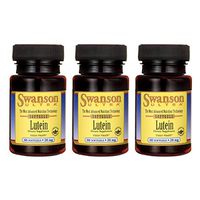 Swanson Lutein 20 Milligrams 60 Sgels (3 Pack)
