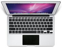 BingoBuy 5 pieces Trackpad Touchpad Area Decorative Cover Skin Protector Sticker for 11.6" Apple Macbook Air Model No. A1370 or A1465 (Matte black)