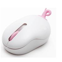 Kasstino Lovely Pet Dog Fox Dolphin Funny Tail Wireless Mouse Mice for PC Computer Laptop (G)