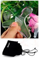 Kkika 1 Pairs/2 PCS Y Shape Women Comfortable Orthotic Shoes Insoles Inserts High Arch Support Pad Silicone Gel Heel Cushion Protector