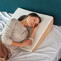 Avana Back Wedge with Bamboo Cover, 8", Gel-Infused Cooling Memory Foam