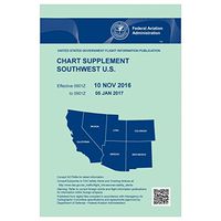 FAA Chart Supplement Southwest (Always Current Edition)
