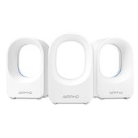 AirPho Whole Home WiFi System (3-Pack) - Advanced Dual Band Mesh WiFi System to Replace Traditional Routers and WiFi Range Extenders ̶̶ Coverage 6000 sq. ft, 5+ Bedroom Home, 3 Floors (AC1200)