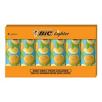 BIC Special Edition Favorite Series Lemon Lighters, Set of 6
