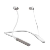 JAM Tune In Bluetooth Neckband Style Headphones  30 ft. Range, 12 Hour Playtime, Hands-Free Calling, Sweat and Rain Resisitant IPX4  Workout Earbuds Gray HX-EPC202GY