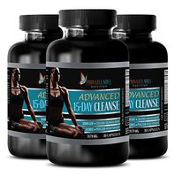 Metabolism Booster for Weight Loss - Advanced 15-Day Cleanse - 1180MG - antioxidant Complex Dietary Supplement - 3 Bottles (90 Capsules)