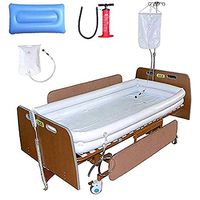 CHJJK Medical Disabled Bathtub Kit,PVC Inflatable Bath Aids for Bedridden Patient Easily Bath in Bed,180X80x30cm