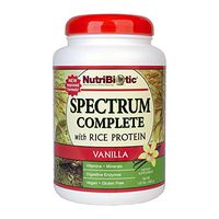 Nutribiotic Rice Protein Full Spectrum, Vanilla, 20 Ounce