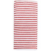 JAM PAPER Design Tissue Paper - Glitter Ruby Stripe - 4/Pack