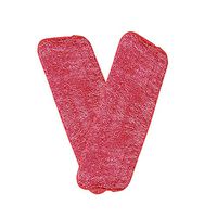 Microfiber Spray Mop Replacement Heads, Replacement Mop Pads for Wet Dry, Suitable for Kitchen Grease Cleaning, Reusable Washable (Red, 2 Pack)
