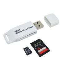 Mchoice Quality High Speed USB2.0 MicroSD MicroSDHC / T-Flash Card reader Compact Flash Card Reader