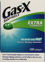 Gas-X Extra Strength Antigas Simethicone, 120 Softgels