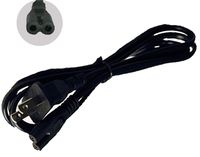 UpBright New AC in Power Cord Outlet Socket Cable Plug Lead Replacement for Directv DTV Receiver Box Standard Definition D10 D11 D12 R15