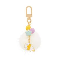 KAKAO FRIENDS Official- Pom Pom Accessory Keyring Compatible with AirPods Silicone Case (Tube)