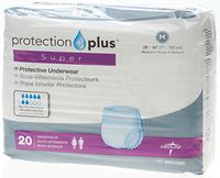 MSC33600 - Protection Plus Super Protective Adult Underwear,X-Large