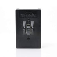 Leviton N1303-TDS 30 Amp, 600 Volt, Toggle Three-Pole AC Motor Starter, Suitable as Motor Disconnect, In Type 1 Thermoplastic Enclosure, Industrial Grade, Grounded, Black