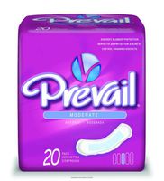 Prevail Bladder Control Pads, Bladd Cntrl Pad Super Wht, (1 PACK, 20 EACH) by First Quality