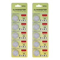 Fortune CR2032 3 Volt Lithium Coin Battery - Retail Packaging (Pack of 10)