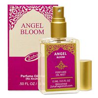Angel Bloom Perfume Oil Mist (no alcohol spray) - Essential Oils and Clean Beauty Hypoallergenic Vegan Perfumes for Women and Men by Zoha Fragrances, 15 ml / 0.50 fl Oz