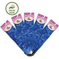 Heating Pad- Set of 5-3Pockets Microwaveable Hot Packs - Hot Pockets for Body Comfort - Hot & Cold Therapy - Washable Hot & Cold Pack - Value Pack (Blue Flowers)