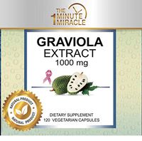 GRAVIOLA Extract 1000 mg 2 Capsules - Made from The Leaf and stem