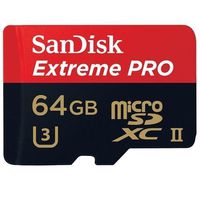 Sandisk Extreme Pro 64 Gb Microsdxc - Class 10/uhs-ii [u3] - 275 Mb/s Read - 100 Mb/s Write