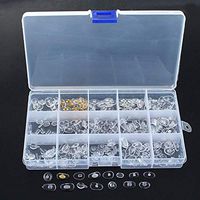 OKIl 150 Pairs Soft Silicone Glasses Nose Pads Eyeglass Sunglasses Anti Slip Pads Assortment Kit 15 Style