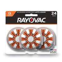 Rayovac Hearing Aid Batteries Size 13 for Advanced Hearing Aid Devices (24 Count) (52894)