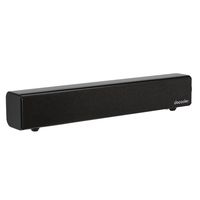 Docooler BT 4.0 Speakers Sound Bar Home Theater 20W Output from Dual 10W Drivers Deep Bass AUX-IN Music Play 4400mAh Built-in Battery Black for TV PC Tablets Smart Phones