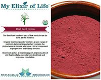 100% Pure Organic Beet Root Powder - 8 Oz Bag