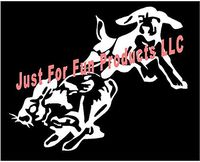 Just For Fun 6.5 x 5.5 Beagle Chase Rabbit Dog Hunting Vinyl Die Cut Decal Bumper Sticker, Windows, Cars, Trucks, laptops, etc