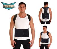 Adjustable Back Posture Corrector Clavicle Support Brace to Improve Bad Posture Relief Upper Back Pain Hunchback Correction for Men Women Kids (XXL: Waist Length fits 40.2-44.1", Black)