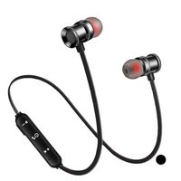 Foshin Bluetooth Earphone 5.0 Wireless Sports Stereo Magnetic Inhalation Earphone Headphones