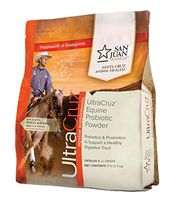 UltraCruz Equine Probiotic Supplement for Horses, 5 lb, Powder (150 Day Supply)