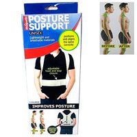 Magnetic Posture Corrector Support Brace Therapy Comfort Shoulder Back Relief XL