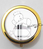 BlackKey Koala 3-Compartment Decorative Pocket Gift Box Case Organizer for Pill, Color 2 -2260