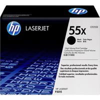 Black Print Cartridge 55X for LaserJet P3015 Printer