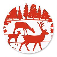 Winter's Night Envelope Seals - Set of 72