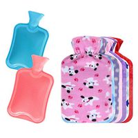 FANCY PUMPKIN 500 ML Hot Water Bottle +Random Flannel Cover Hot & Cold Relief #01