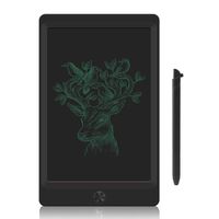 LCD Writing Tablet Board Kit Doodle Sketch Pad Drawing Board for Kids Office Fridge Magnetic Message Boards (Black)