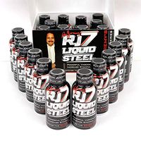 Ron Jeremy RJ7 Liquid Steel Men's Formula – Pre-Romance Liquid Shot to Boost Drive, Stamina and Firmness. Works in Under 30 Minutes. 24 Bottles 2 Ounces Each.